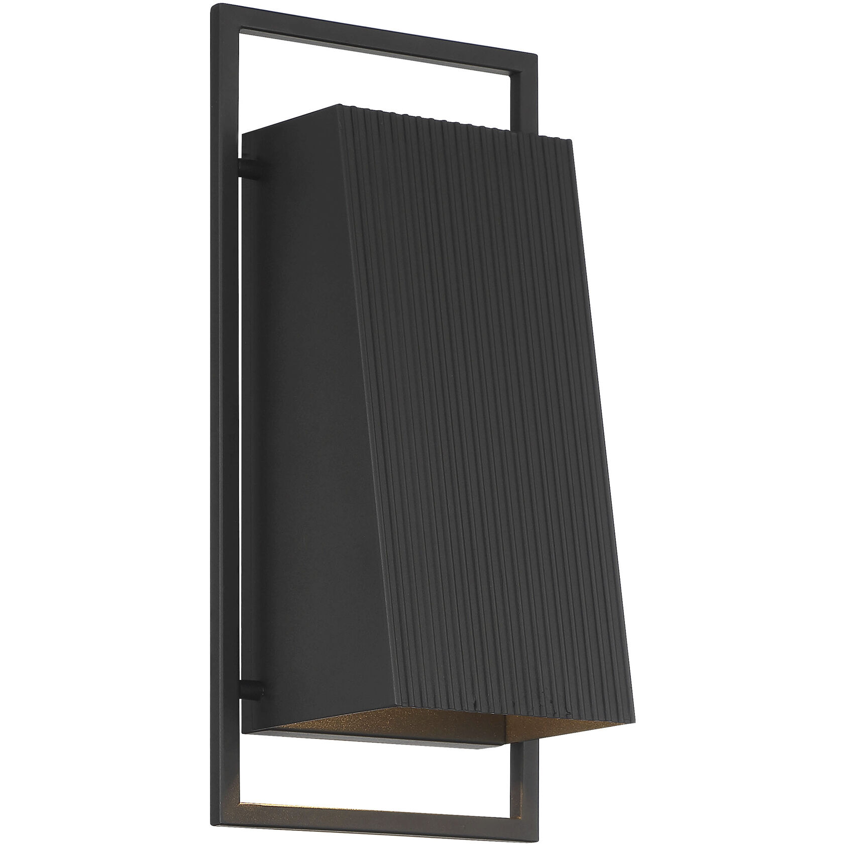 Pine Hills 1 Light 17 inch Black Outdoor Wall Lantern